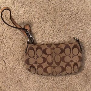 Coach wristlet